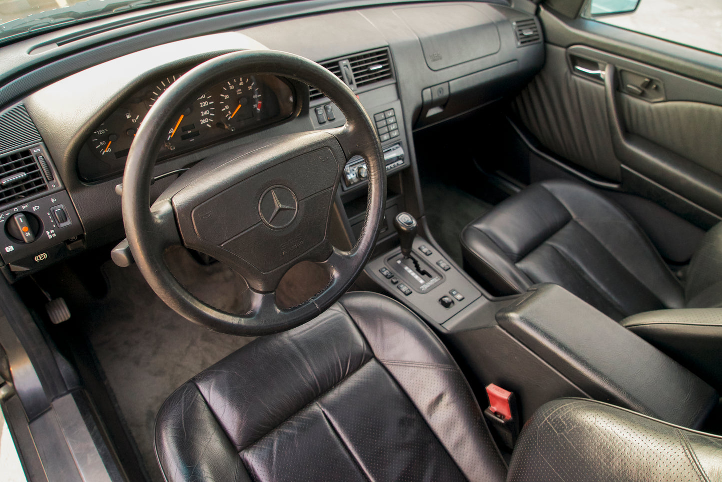 1996 Mercedes-Benz C280 AMG | Black on Black | 50,350 miles | Japanese Import