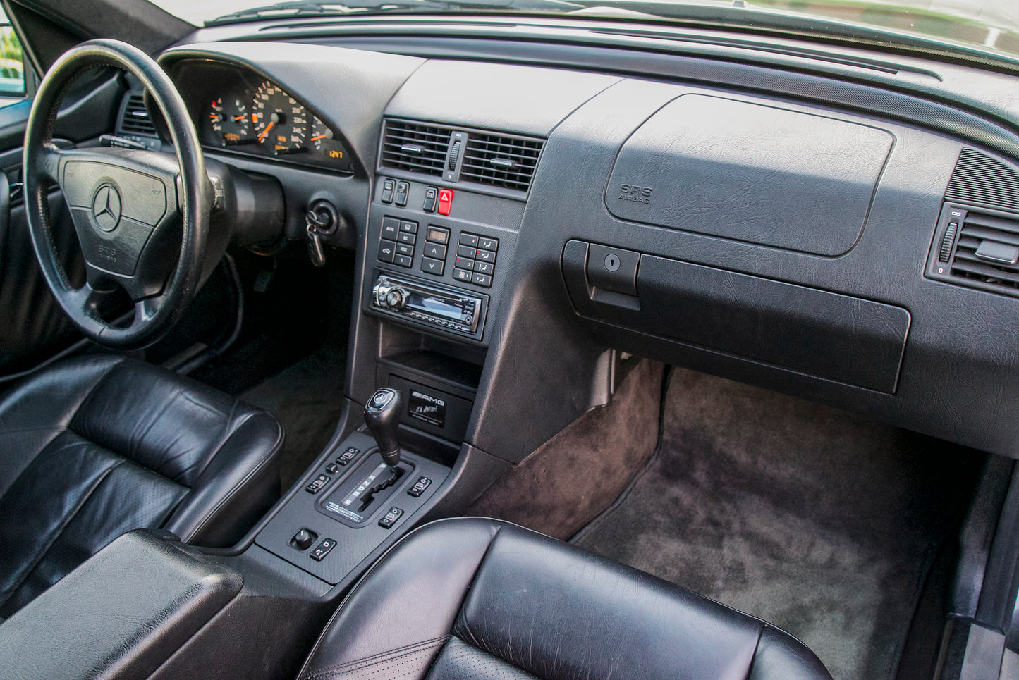 1996 Mercedes-Benz C280 AMG | Black on Black | 50,350 miles | Japanese Import