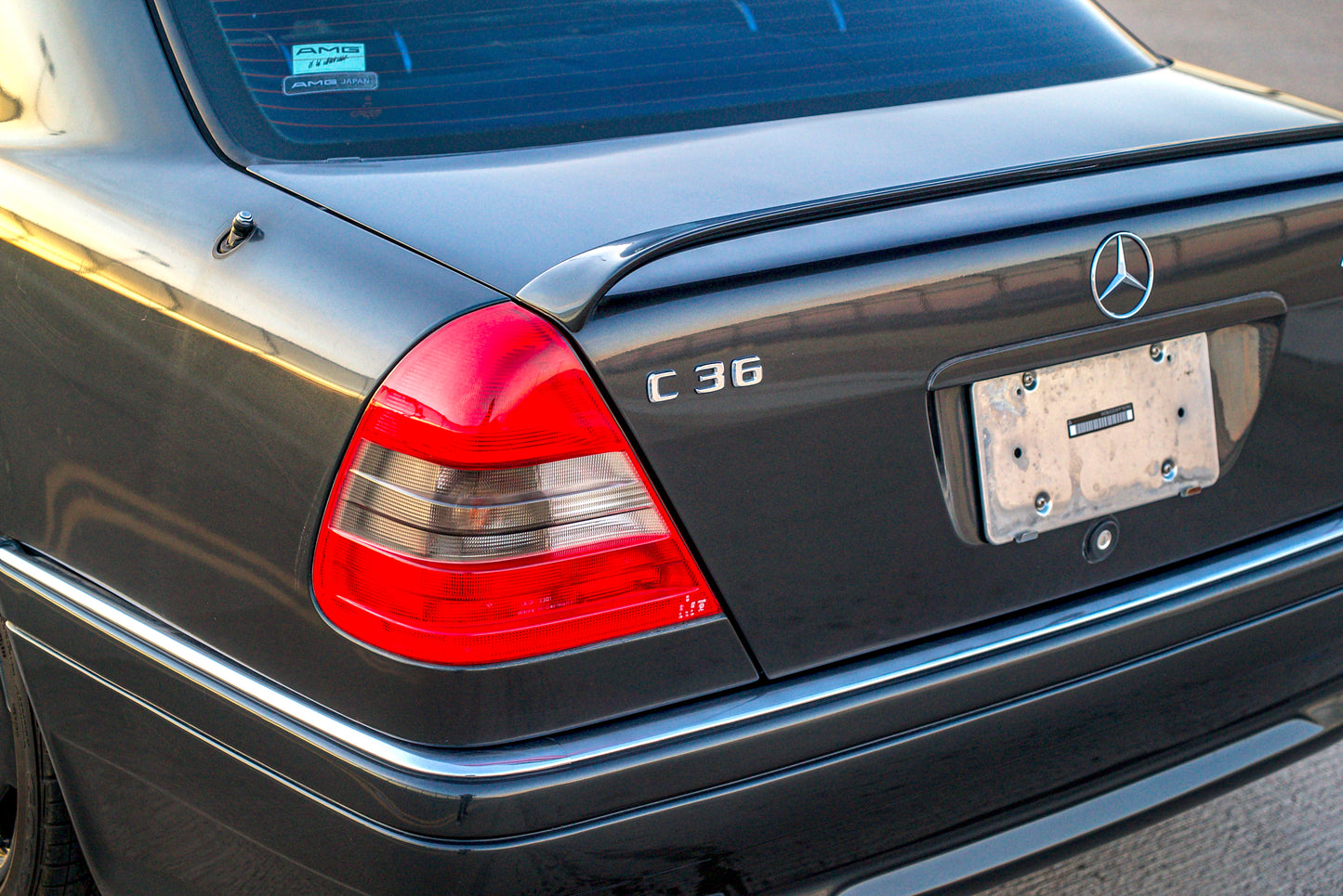 1996 Mercedes-Benz C280 AMG | Black on Black | 50,350 miles | Japanese Import