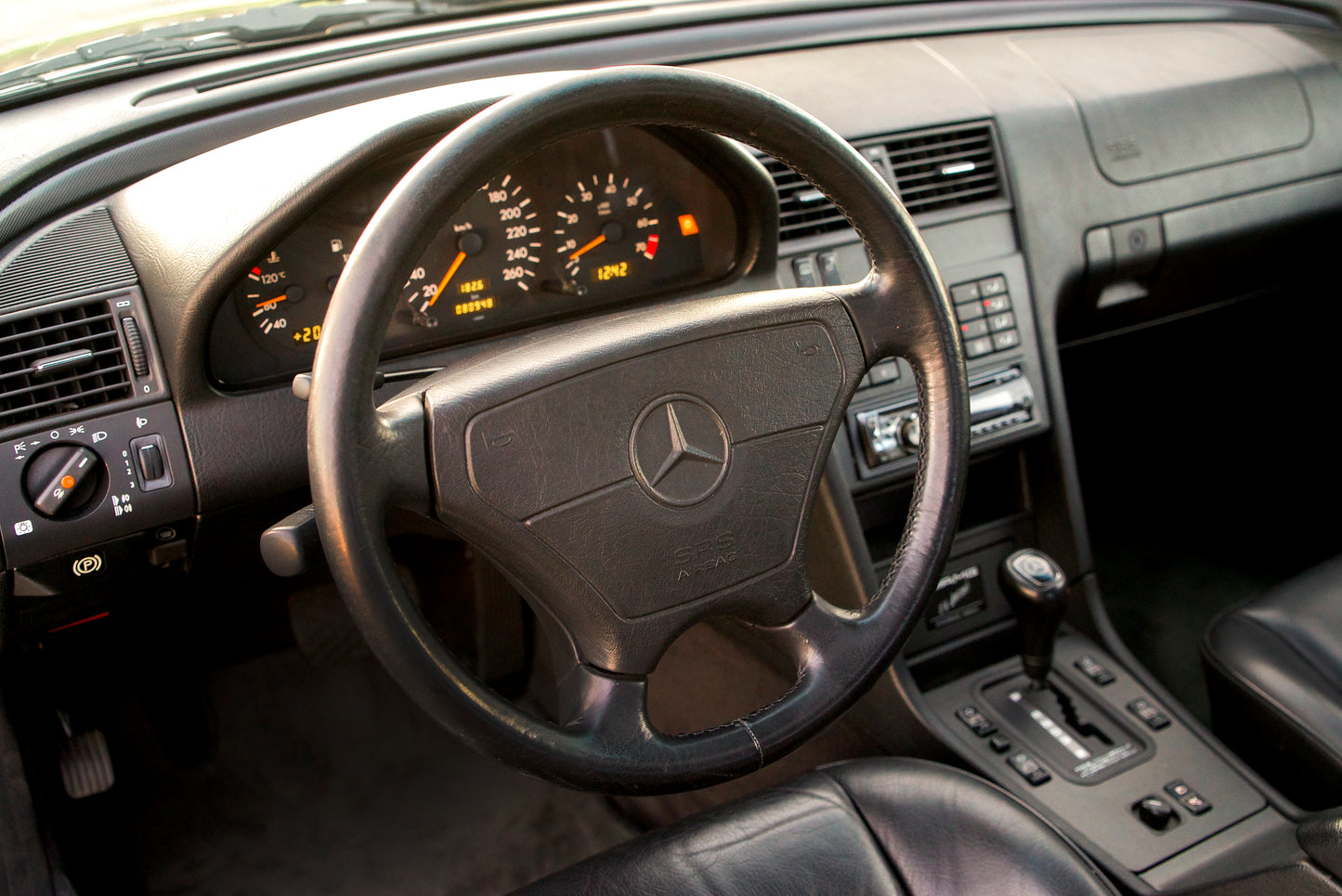1996 Mercedes-Benz C280 AMG | Black on Black | 50,350 miles | Japanese Import