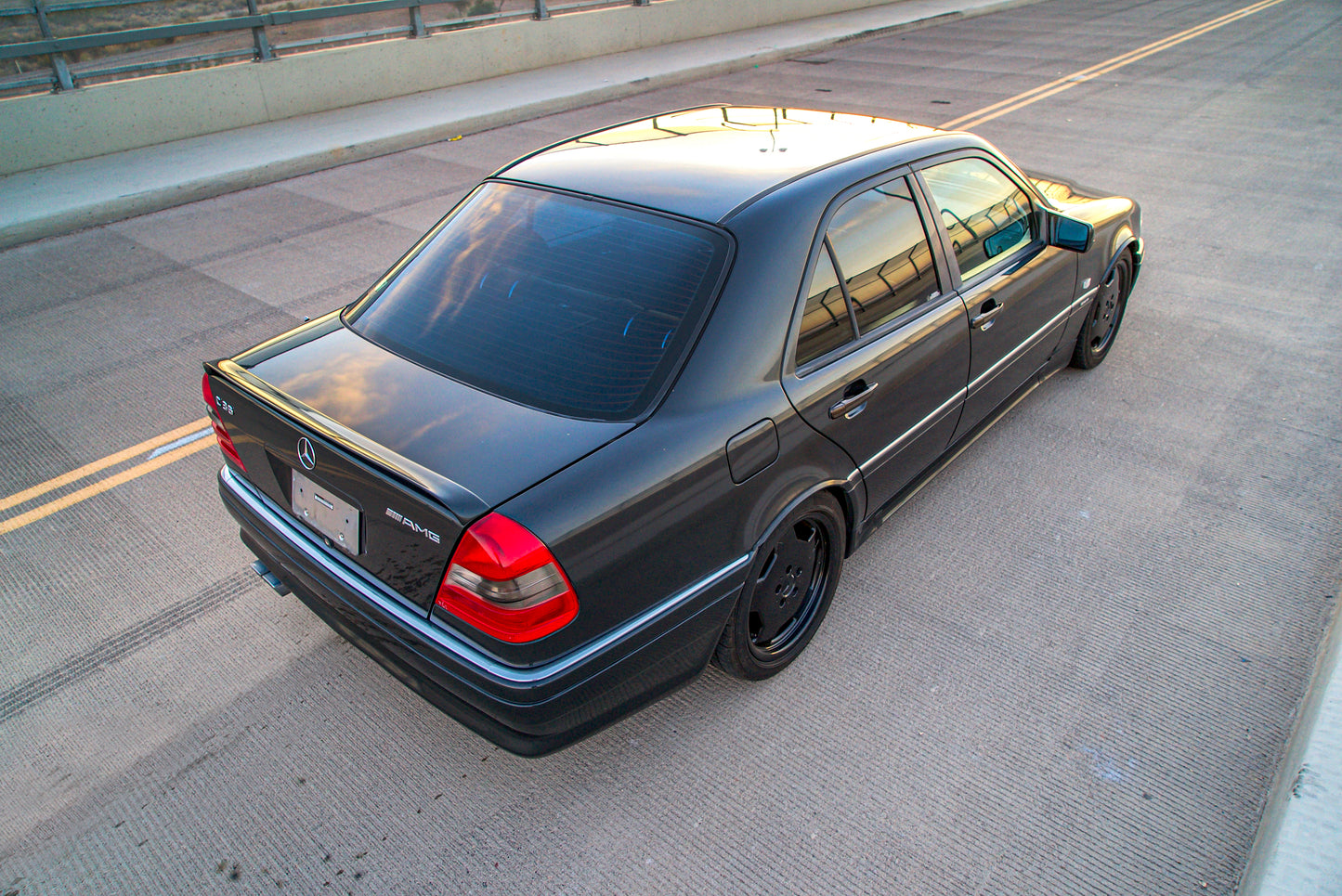 1996 Mercedes-Benz C280 AMG | Black on Black | 50,350 miles | Japanese Import