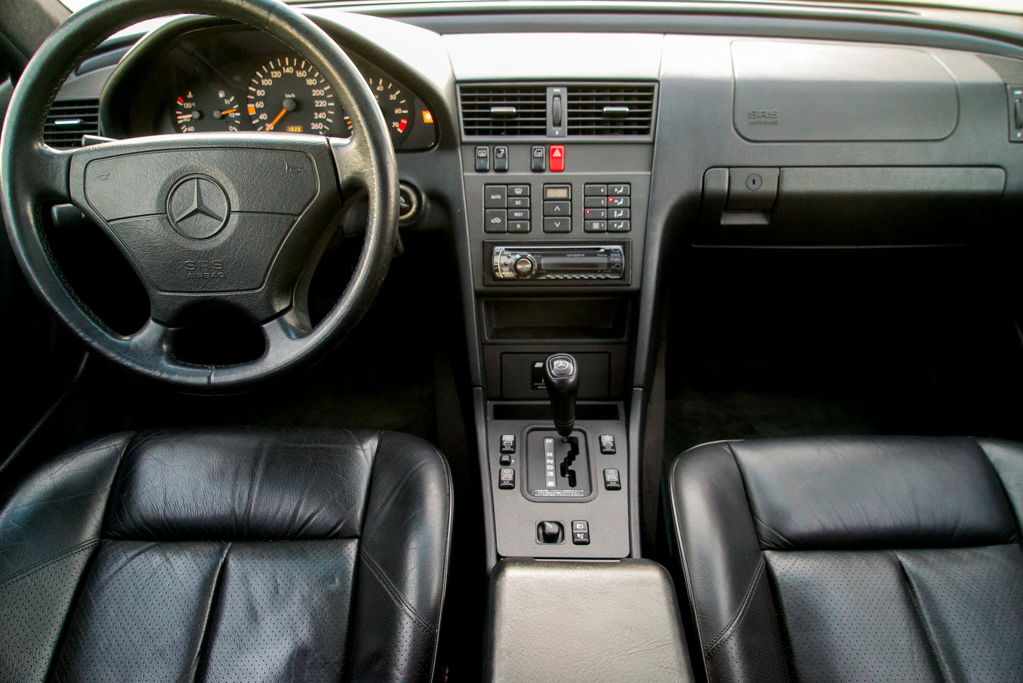 1996 Mercedes-Benz C280 AMG | Black on Black | 50,350 miles | Japanese Import