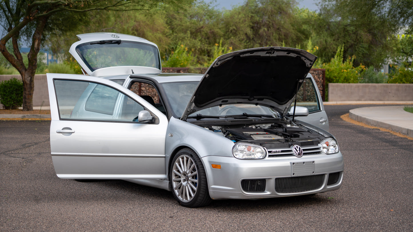2004 Volkswagen R32 | Reflex Silver | 1 Owner | 174K Miles | Black Koenig Leather Interior
