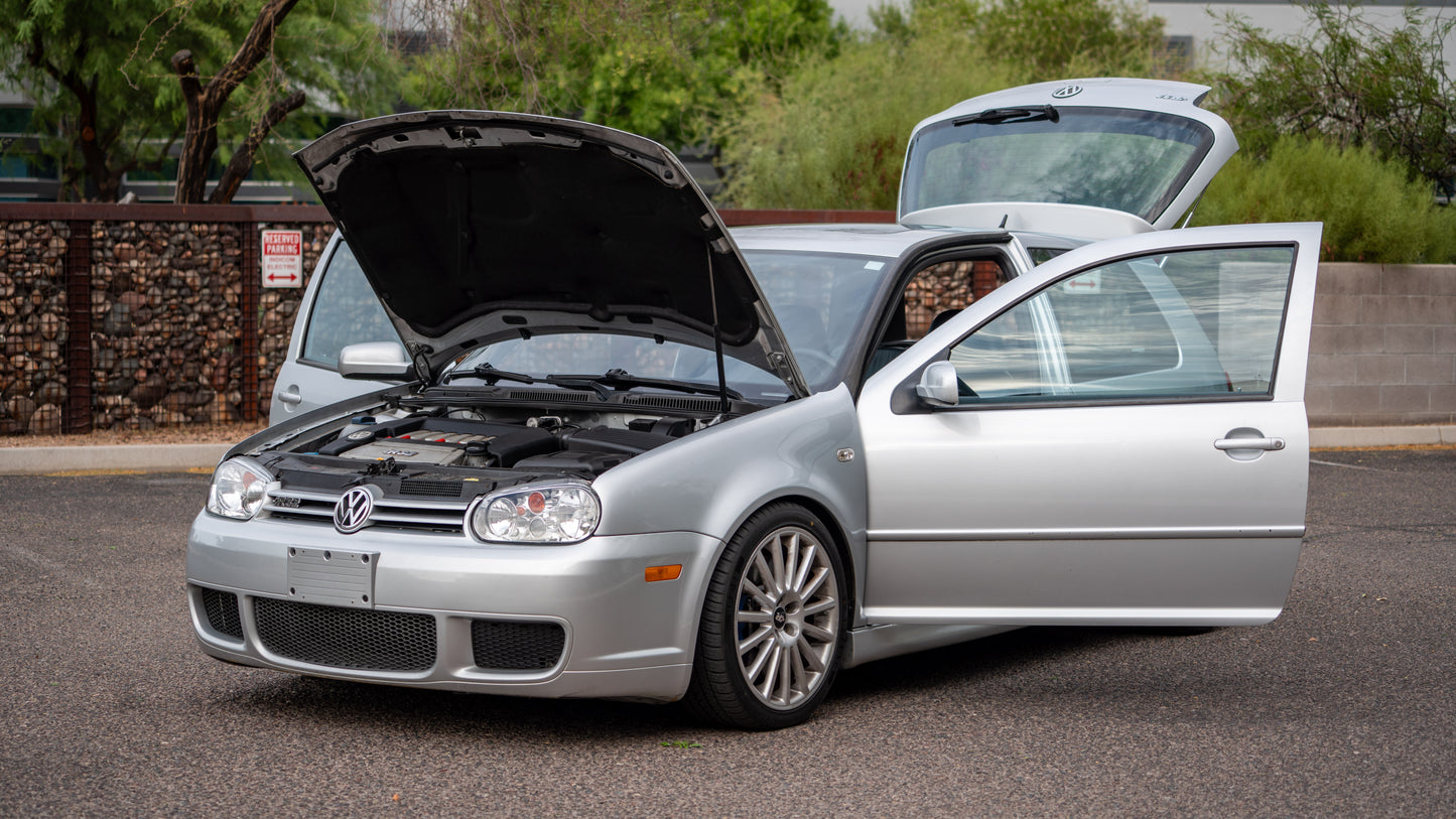 2004 Volkswagen R32 | Reflex Silver | 1 Owner | 174K Miles | Black Koenig Leather Interior