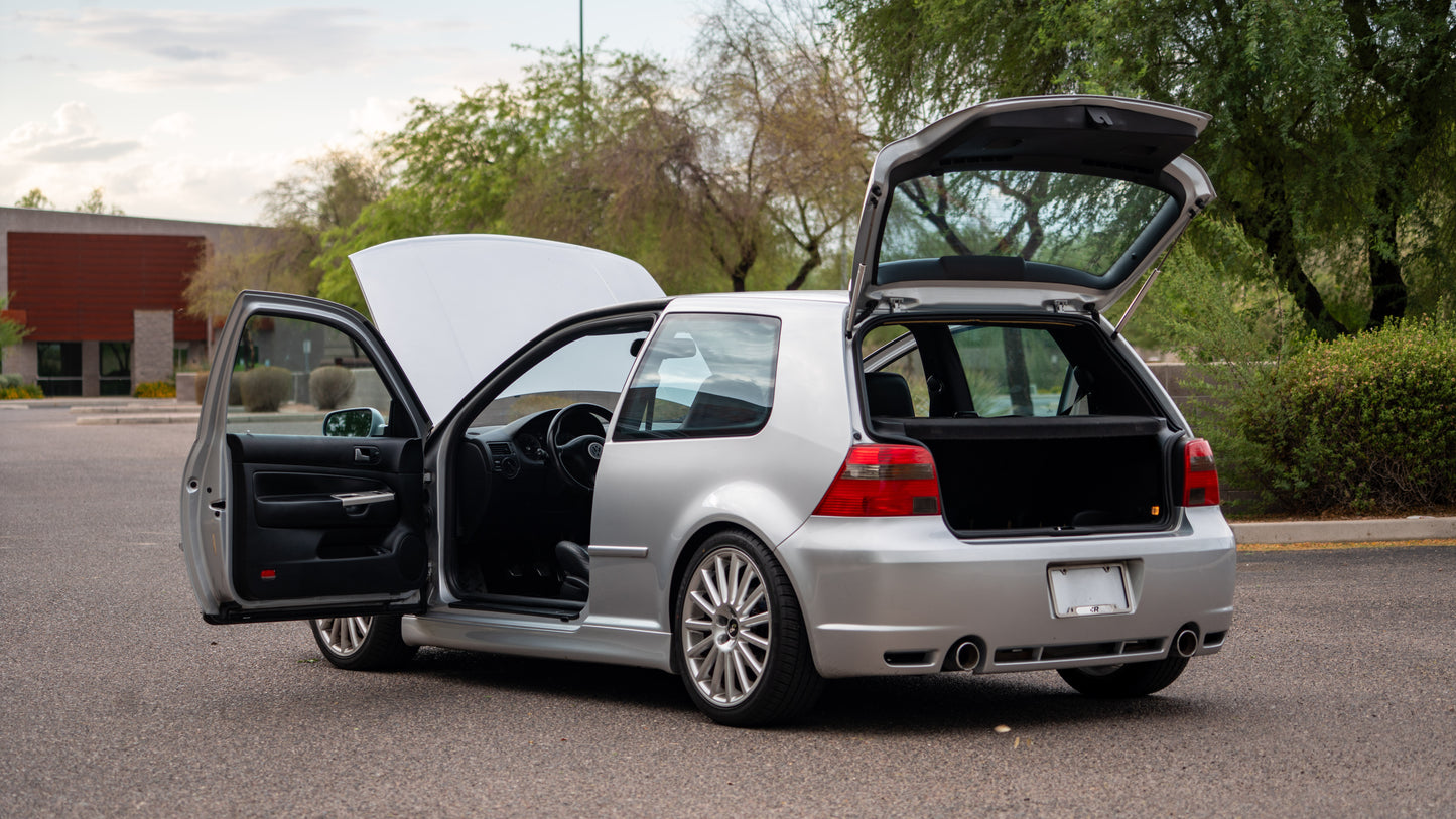 2004 Volkswagen R32 | Reflex Silver | 1 Owner | 174K Miles | Black Koenig Leather Interior