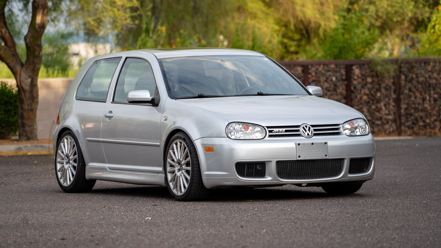 2004 Volkswagen R32 | Reflex Silver | 1 Owner | 174K Miles | Black Koenig Leather Interior