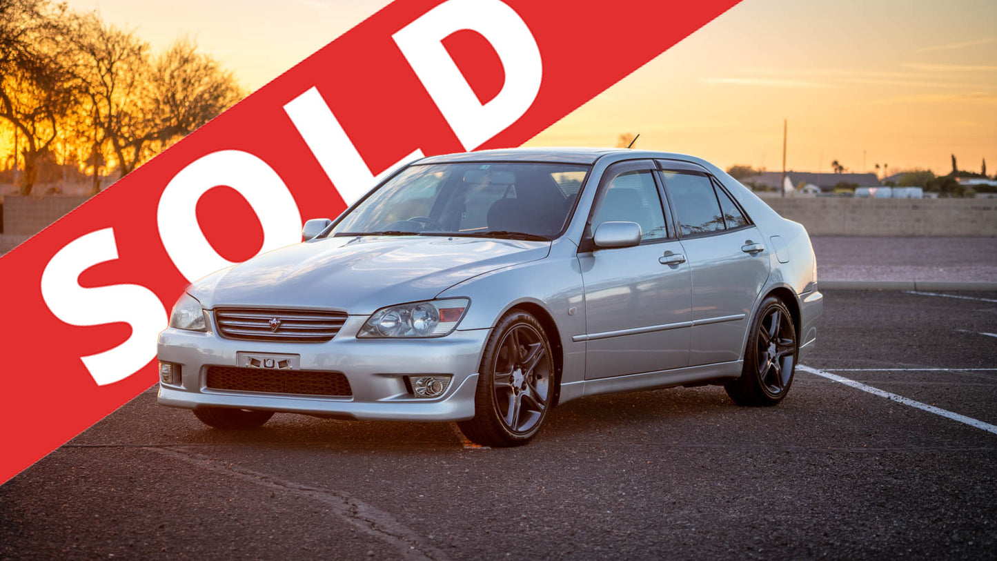 1998 Toyota Altezza RS200 | 6-Speed Manual | 85,295 KM (53,000 Miles) - SOLD