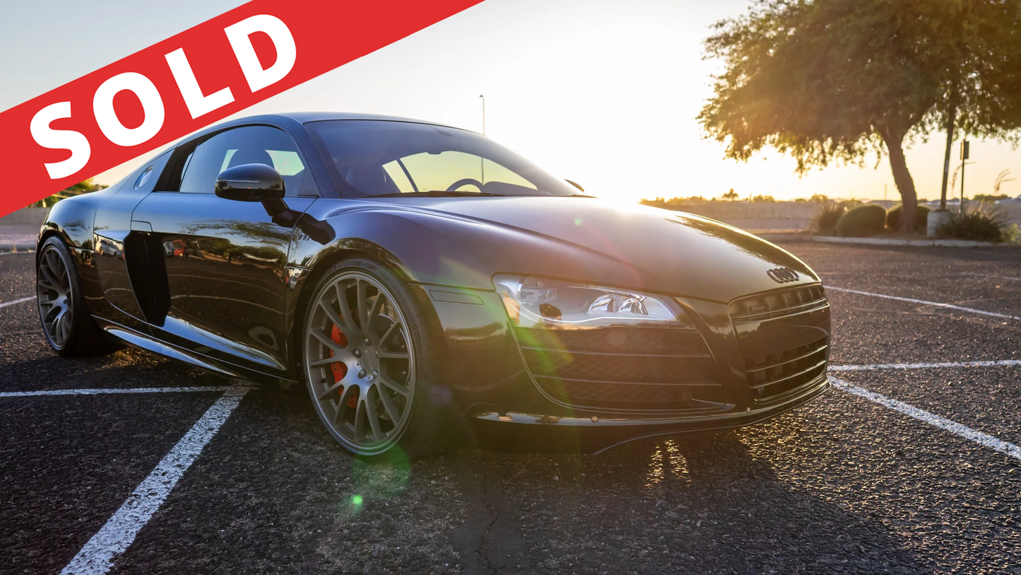 2010 Audi R8 V10 | Gated 6-Speed | Stasis Supercharged | 9,600 Miles