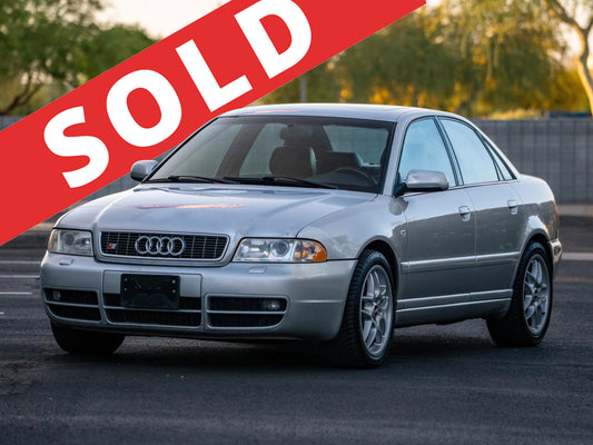 2001 Audi S4 – 1 Owner | 162,100 Miles | Stage 3 APR | Detailed History SOLD