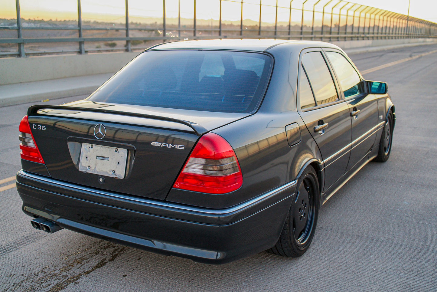1996 Mercedes-Benz C280 AMG | Black on Black | 50,350 miles | Japanese Import