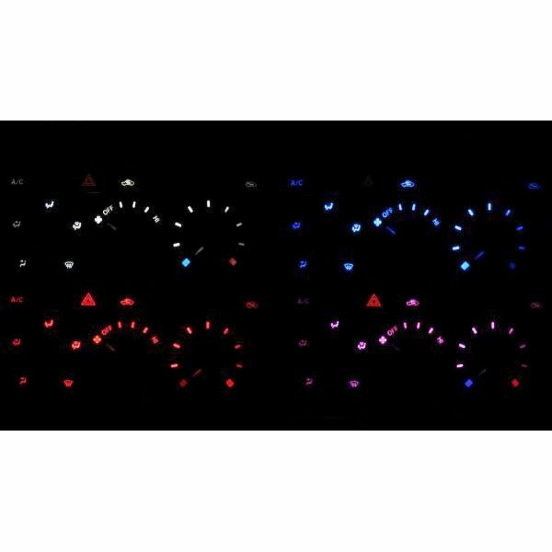 Toyota bB NCP30-Series Meter and A/C LED Lighting Set