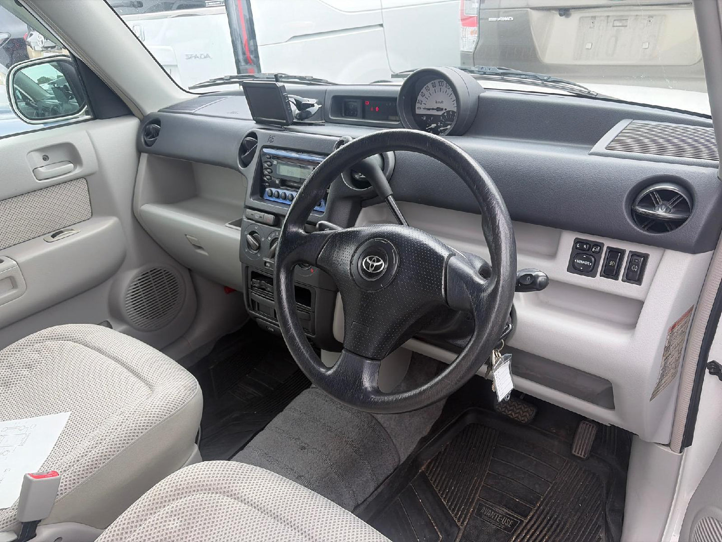 2001 Toyota bB Open Deck | White (068) | 57,000 KM | Pending Sale