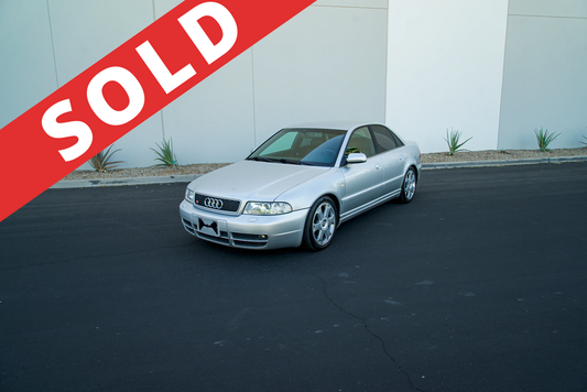 1999 Audi S4 – Japanese Spec | 58,900 Miles | 6-Speed Manual | SOLD