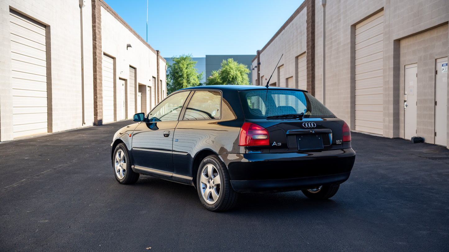2000 Audi A3 1.8T Quattro | Ebony Black Pearl | Japanese Spec | 185k KM