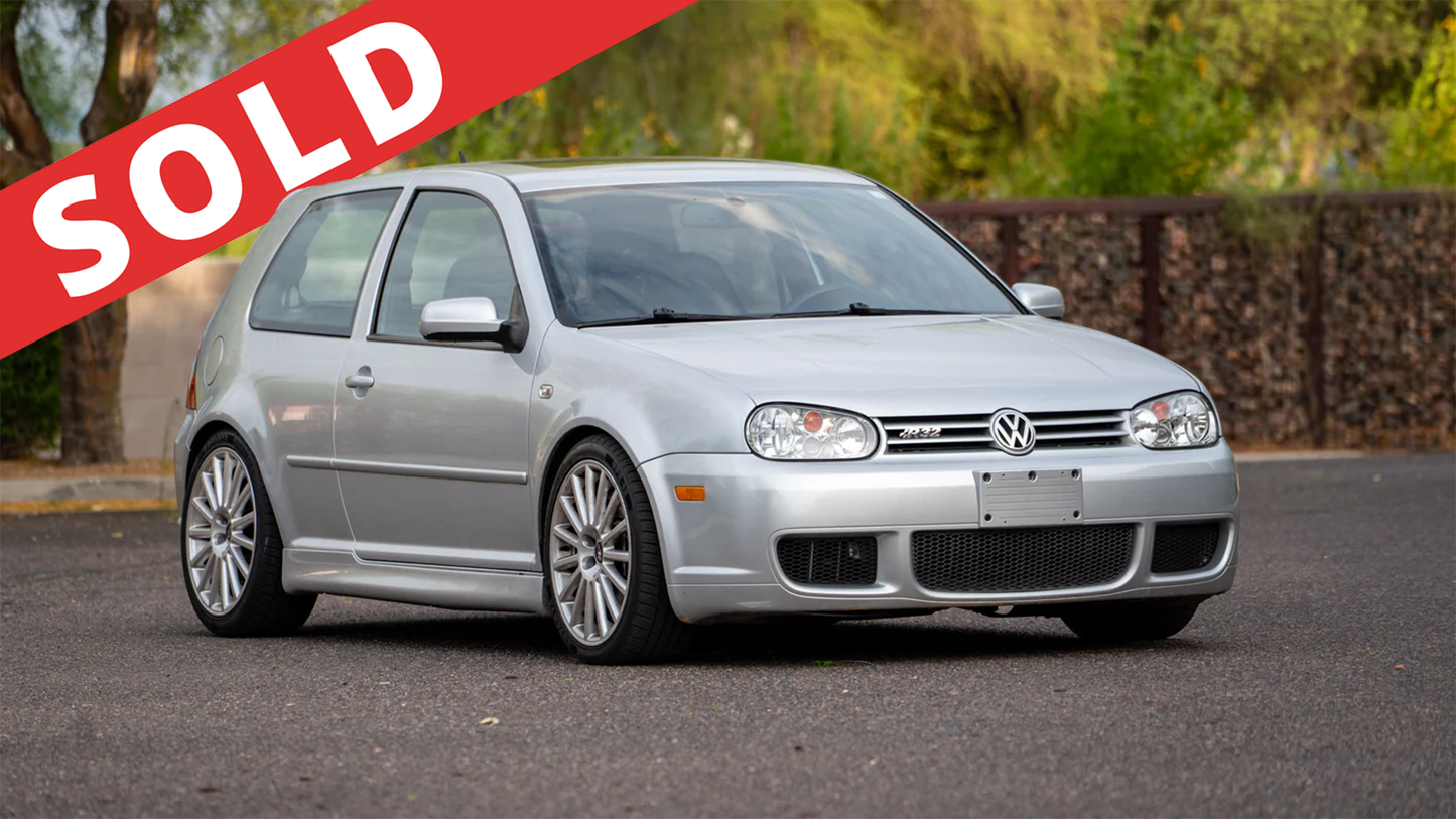 2004 Volkswagen R32 | Reflex Silver | 1 Owner | 174K Miles | Black Koenig Leather Interior