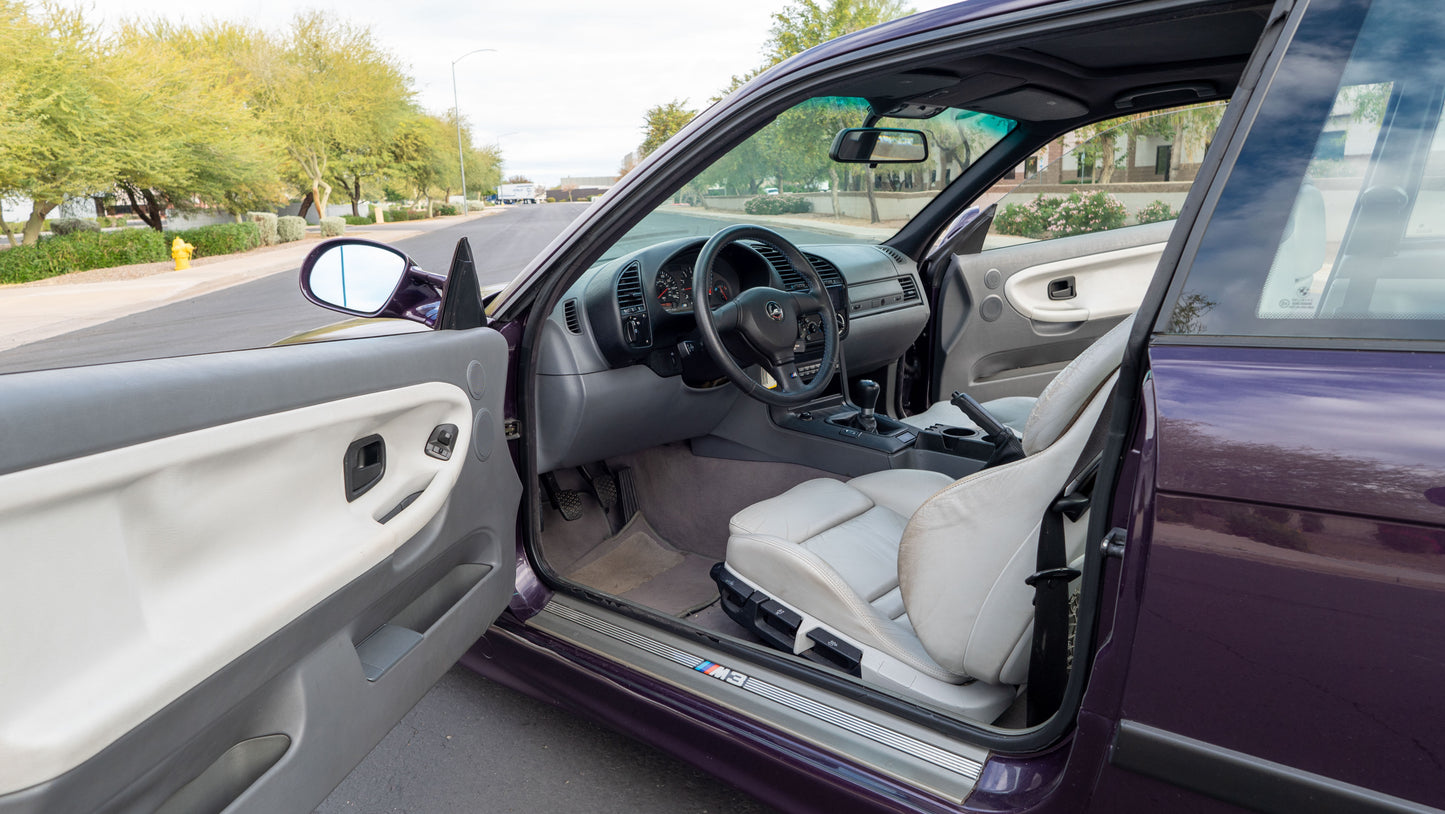 1995 BMW M3 – Daytona Violet / Dove Grey Vader | 5-Speed Manual | Dinan Supercharged