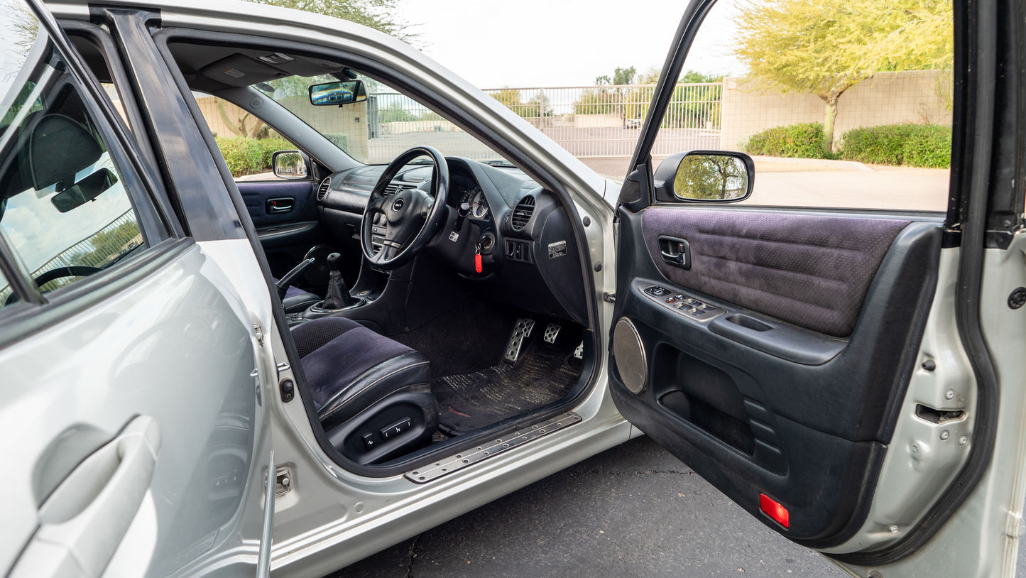 2001 Toyota Altezza – Millennium Silver Metallic | 6-Speed Manual | BEAMS Powered