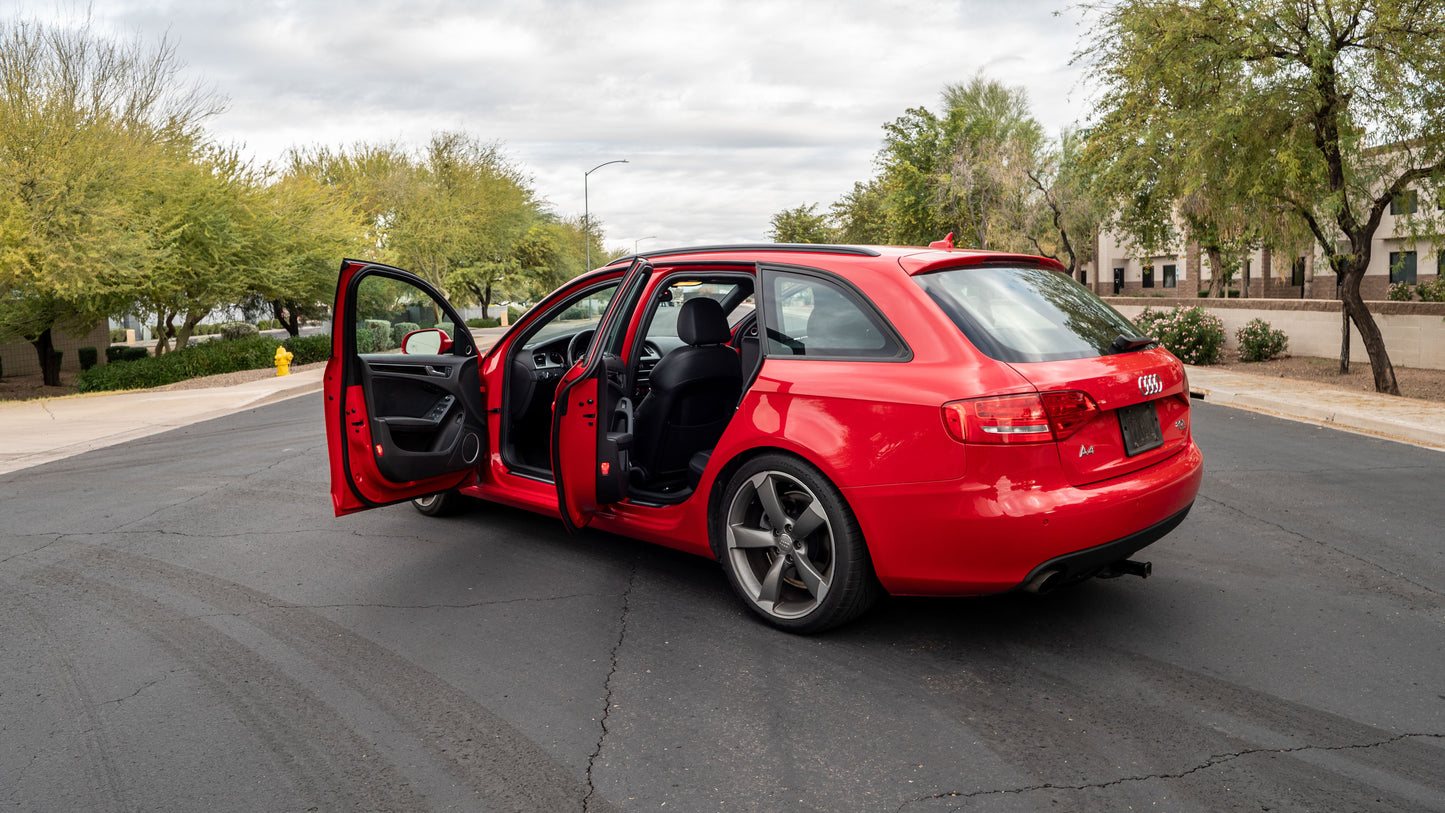 2011 Audi A4 Avant Prestige – Brilliant Red / Black Leather | Rare Spec | Well-Maintained Example | SOLD