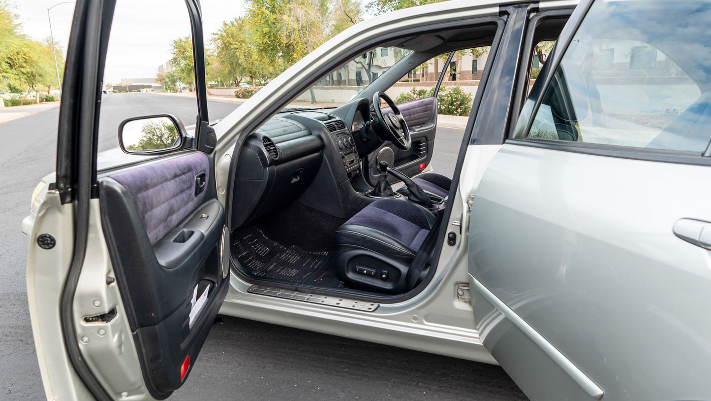 2001 Toyota Altezza – Millennium Silver Metallic | 6-Speed Manual | BEAMS Powered