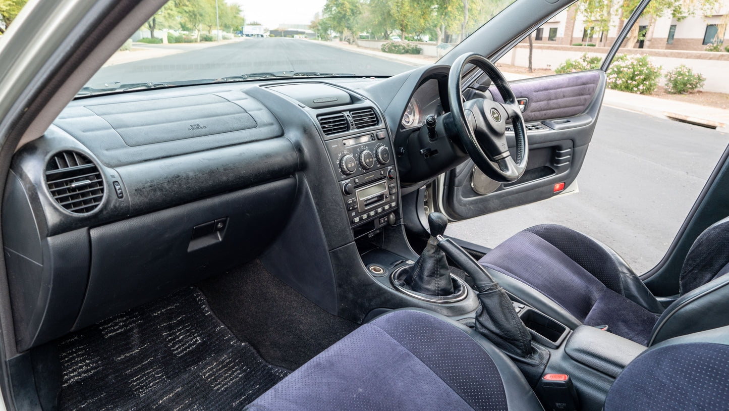 2001 Toyota Altezza – Millennium Silver Metallic | 6-Speed Manual | BEAMS Powered