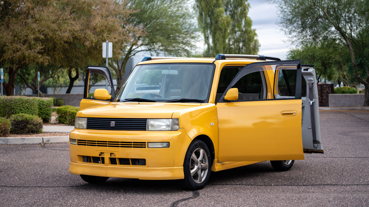 2001 Toyota bB OpenDeck – Yellow | JDM Utility Pickup | Rare Configuration