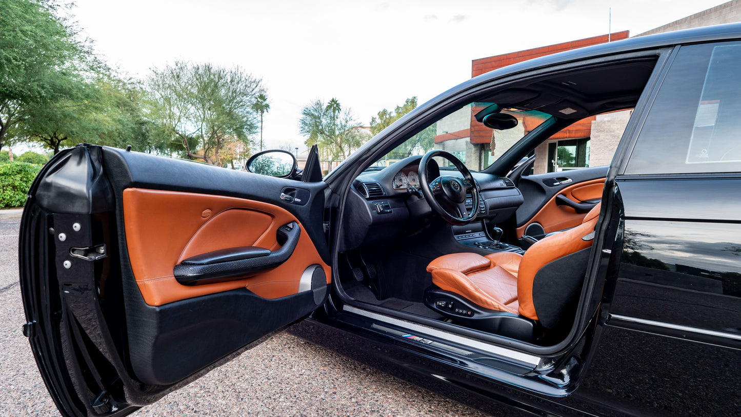 2002 BMW M3 – Jet Black / Cinnamon Interior | 6-Speed Manual | Tastefully Upgraded | SOLD