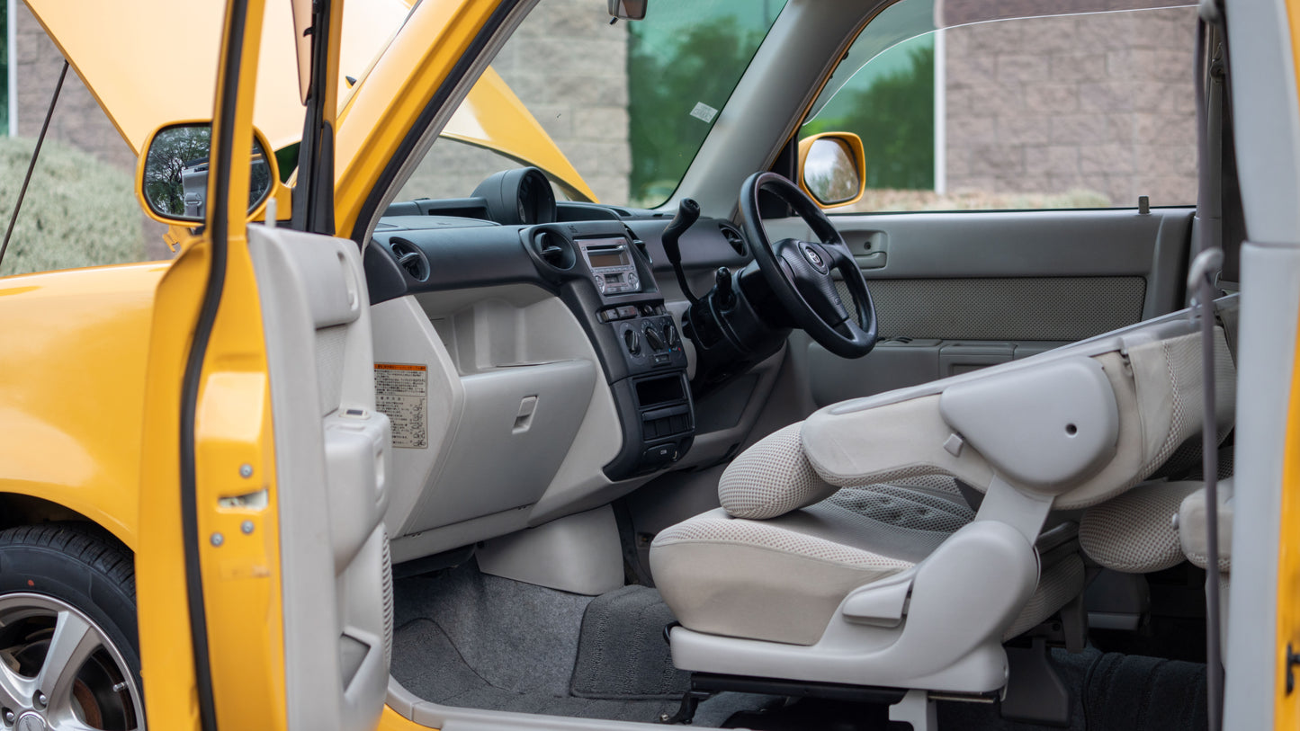 2001 Toyota bB OpenDeck – Yellow | JDM Utility Pickup | Rare Configuration