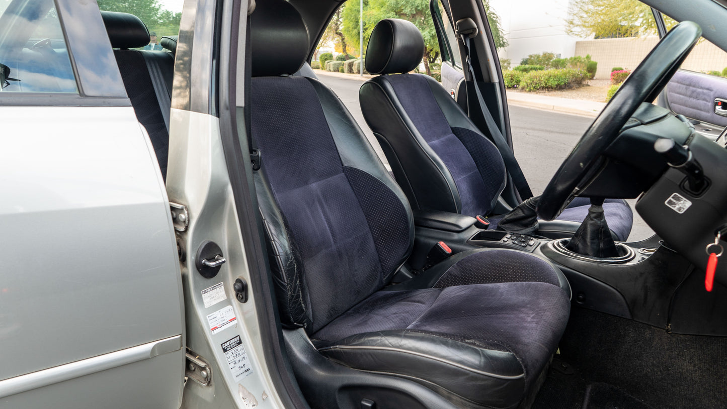 2001 Toyota Altezza – Millennium Silver Metallic | 6-Speed Manual | BEAMS Powered