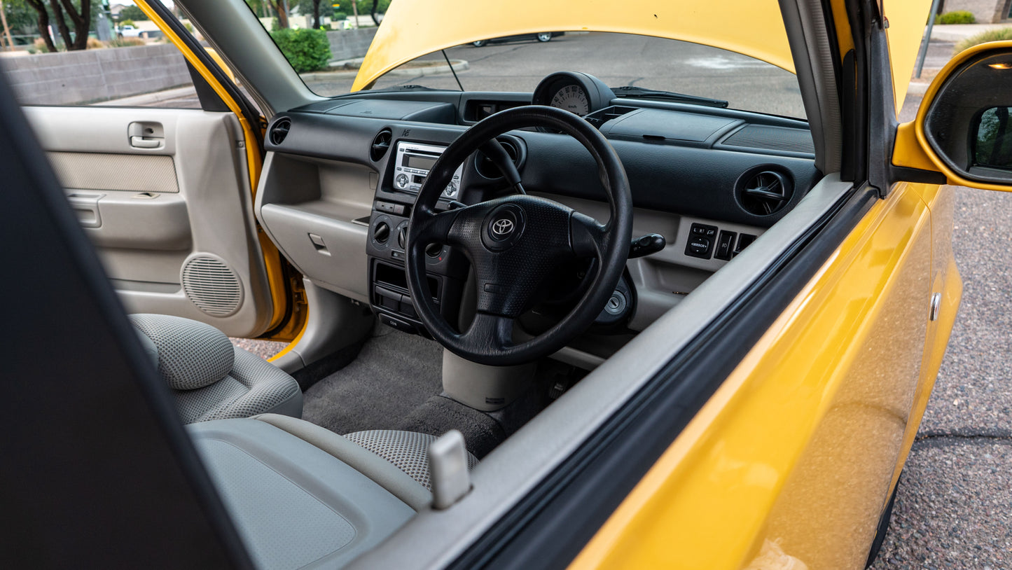 2001 Toyota bB OpenDeck – Yellow | JDM Utility Pickup | Rare Configuration