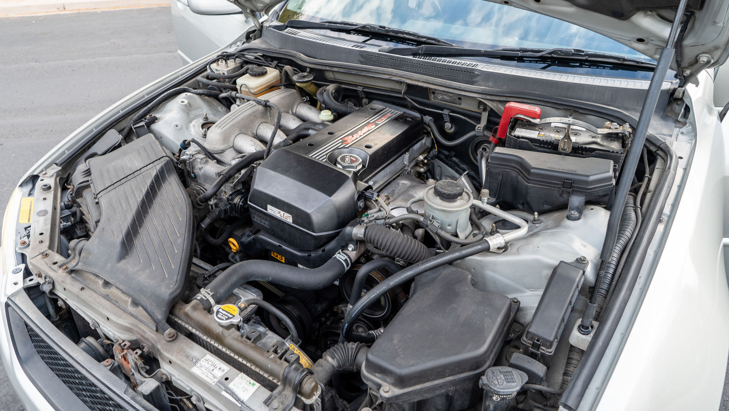 2001 Toyota Altezza – Millennium Silver Metallic | 6-Speed Manual | BEAMS Powered