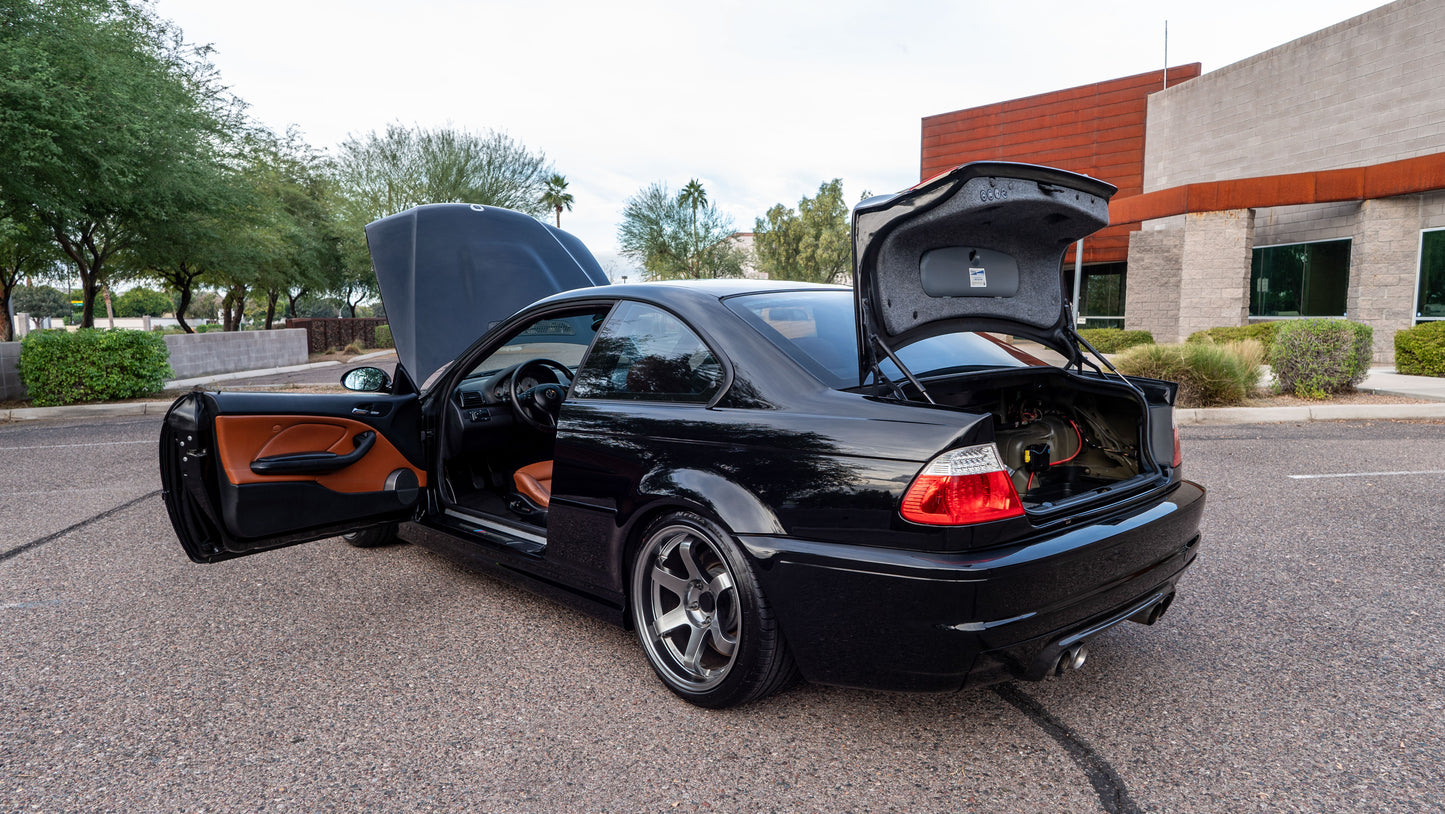 2002 BMW M3 – Jet Black / Cinnamon Interior | 6-Speed Manual | Tastefully Upgraded | SOLD
