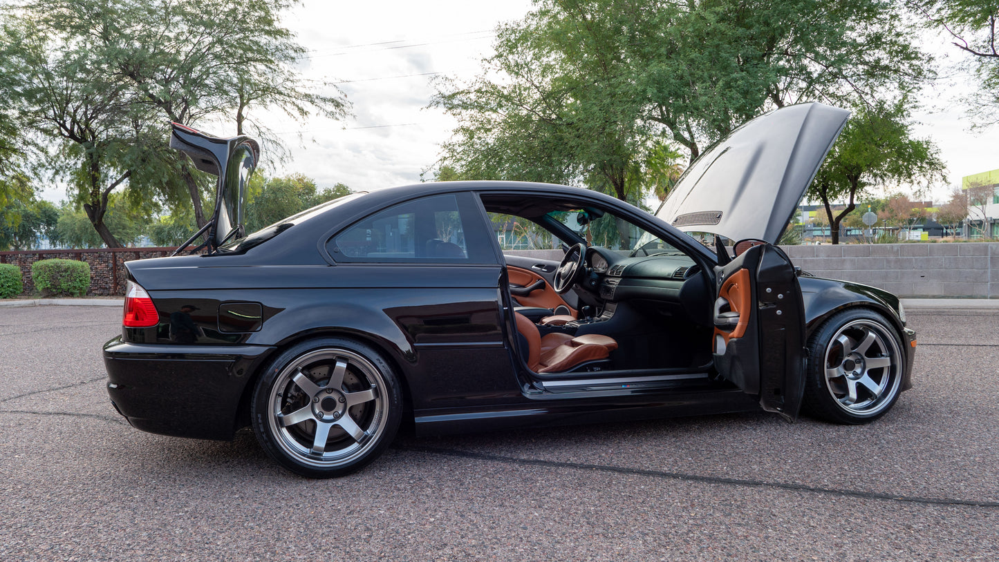 2002 BMW M3 – Jet Black / Cinnamon Interior | 6-Speed Manual | Tastefully Upgraded | SOLD