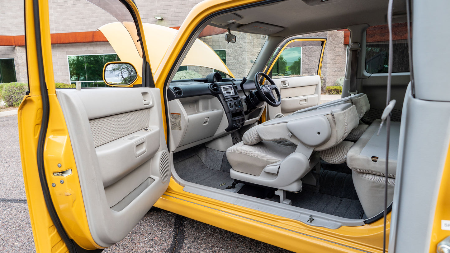 2001 Toyota bB OpenDeck – Yellow | JDM Utility Pickup | Rare Configuration