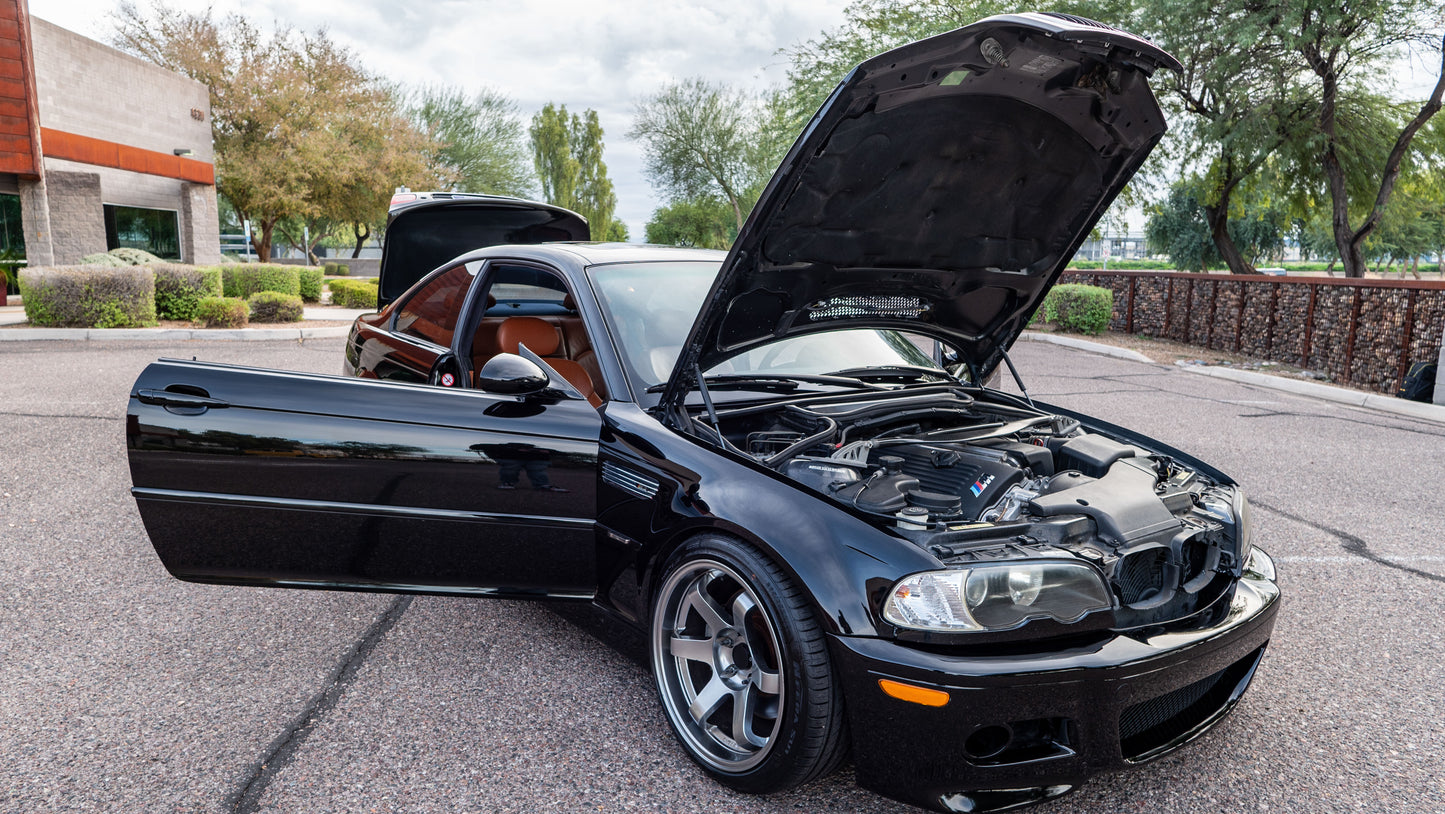 2002 BMW M3 – Jet Black / Cinnamon Interior | 6-Speed Manual | Tastefully Upgraded | SOLD