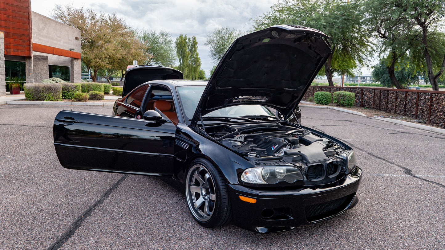 2002 BMW M3 – Jet Black / Cinnamon Interior | 6-Speed Manual | Tastefully Upgraded | SOLD