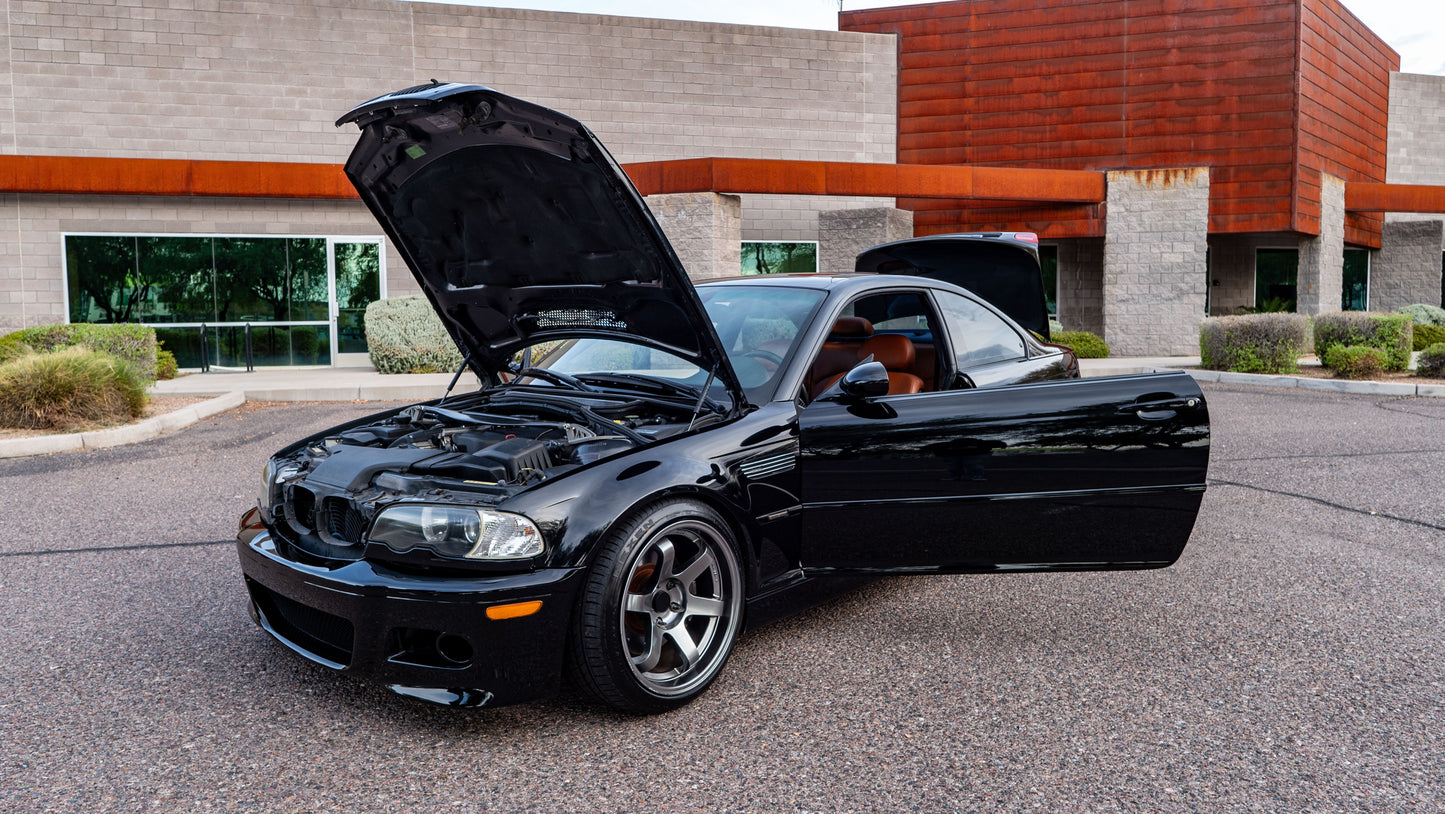 2002 BMW M3 – Jet Black / Cinnamon Interior | 6-Speed Manual | Tastefully Upgraded | SOLD