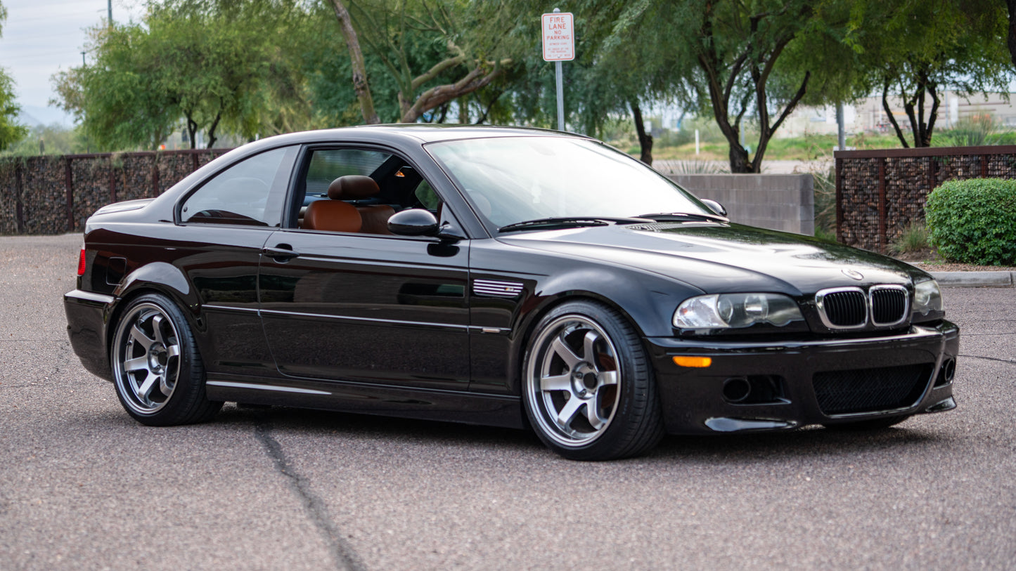 2002 BMW M3 – Jet Black / Cinnamon Interior | 6-Speed Manual | Tastefully Upgraded | SOLD