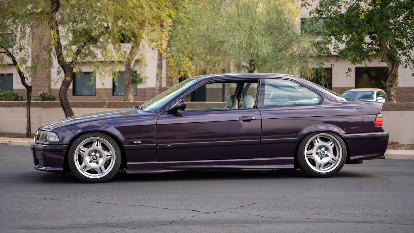 1995 BMW M3 – Daytona Violet / Dove Grey Vader | 5-Speed Manual | Dinan Supercharged