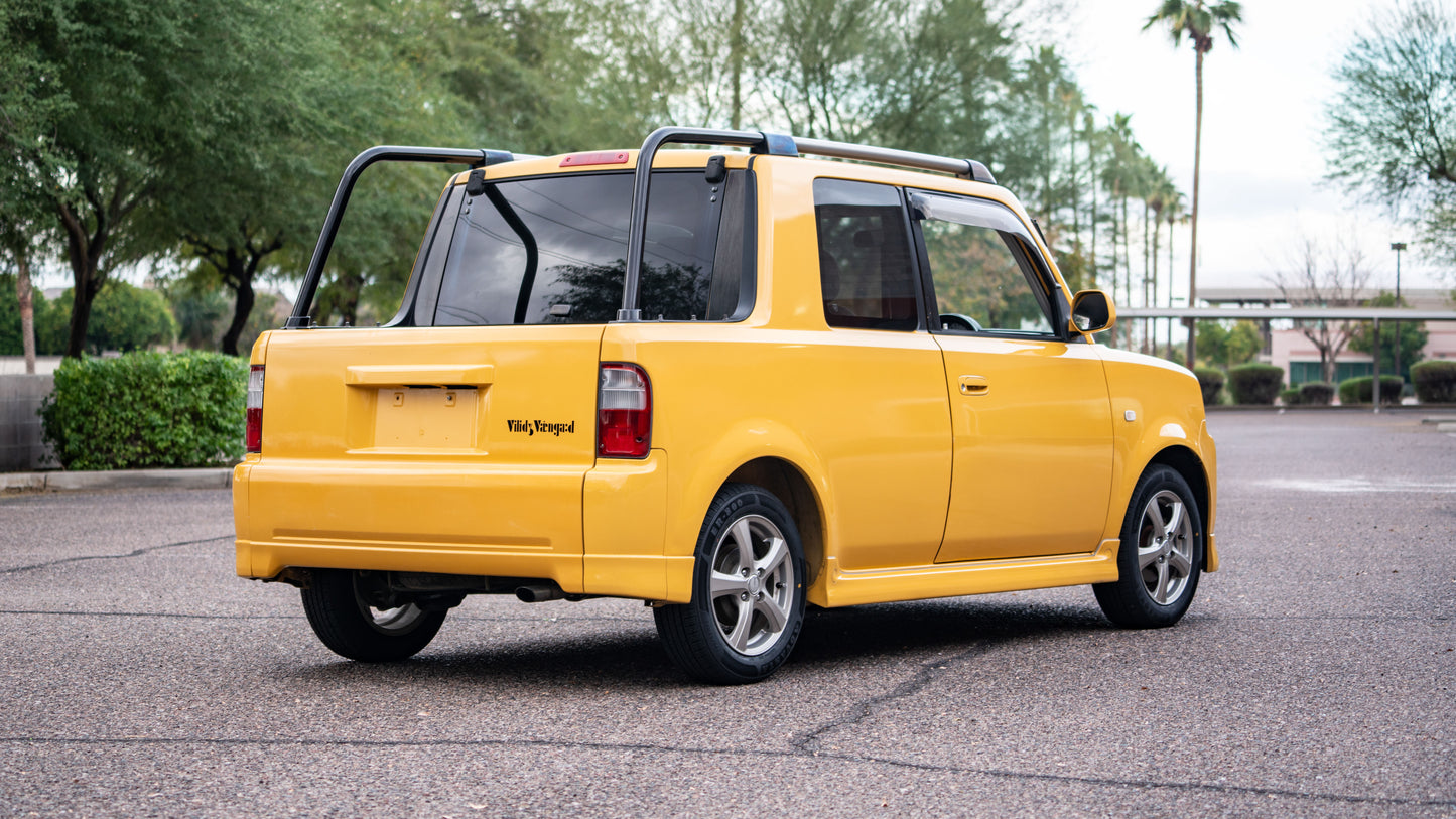 2001 Toyota bB OpenDeck – Yellow | JDM Utility Pickup | Rare Configuration