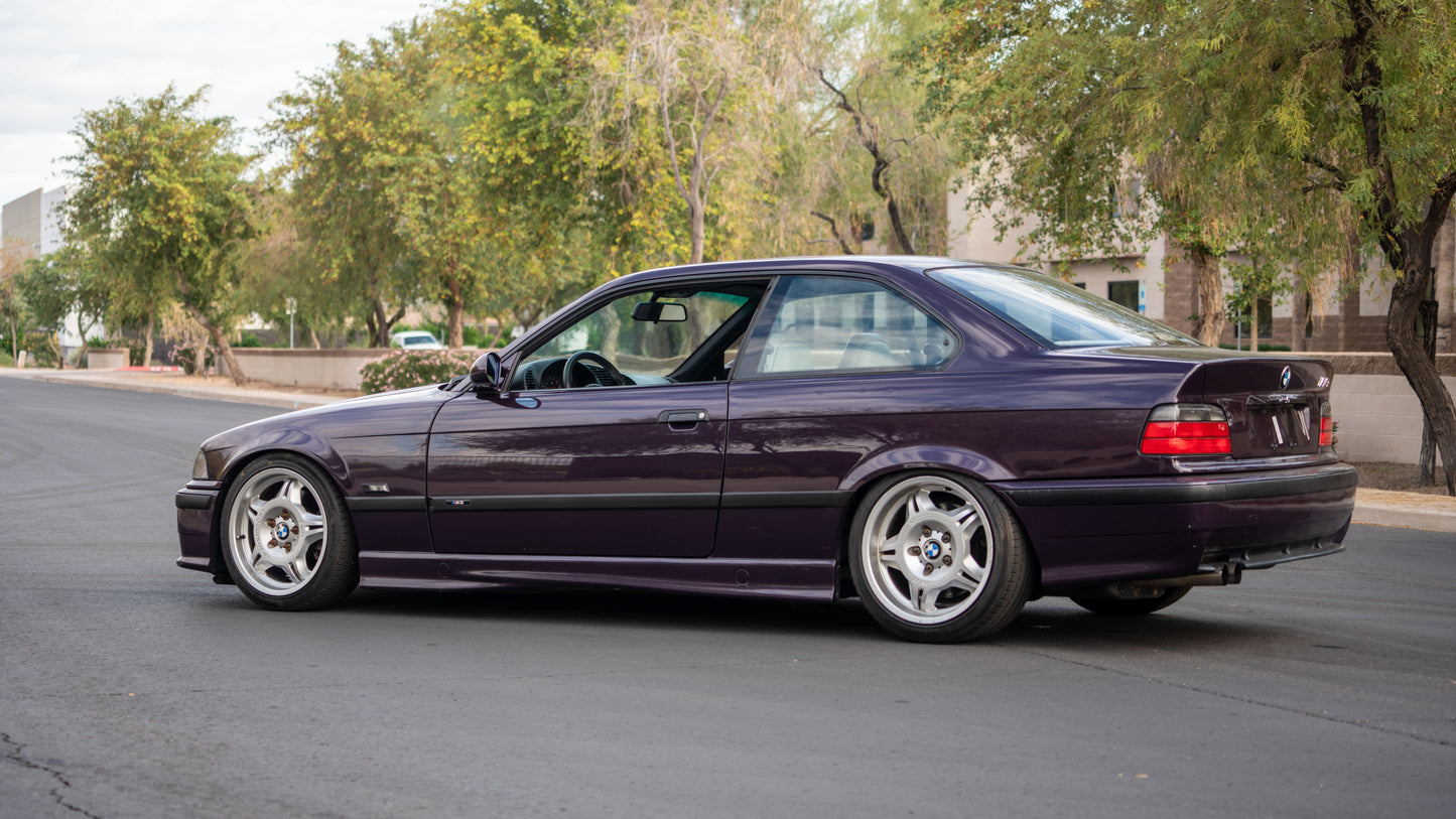 1995 BMW M3 – Daytona Violet / Dove Grey Vader | 5-Speed Manual | Dinan Supercharged