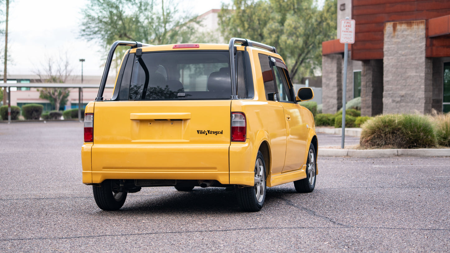 2001 Toyota bB OpenDeck – Yellow | JDM Utility Pickup | Rare Configuration