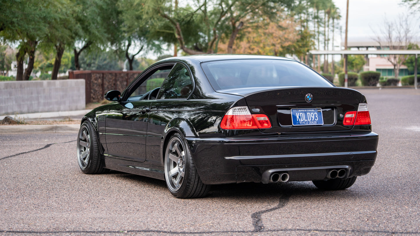 2002 BMW M3 – Jet Black / Cinnamon Interior | 6-Speed Manual | Tastefully Upgraded | SOLD