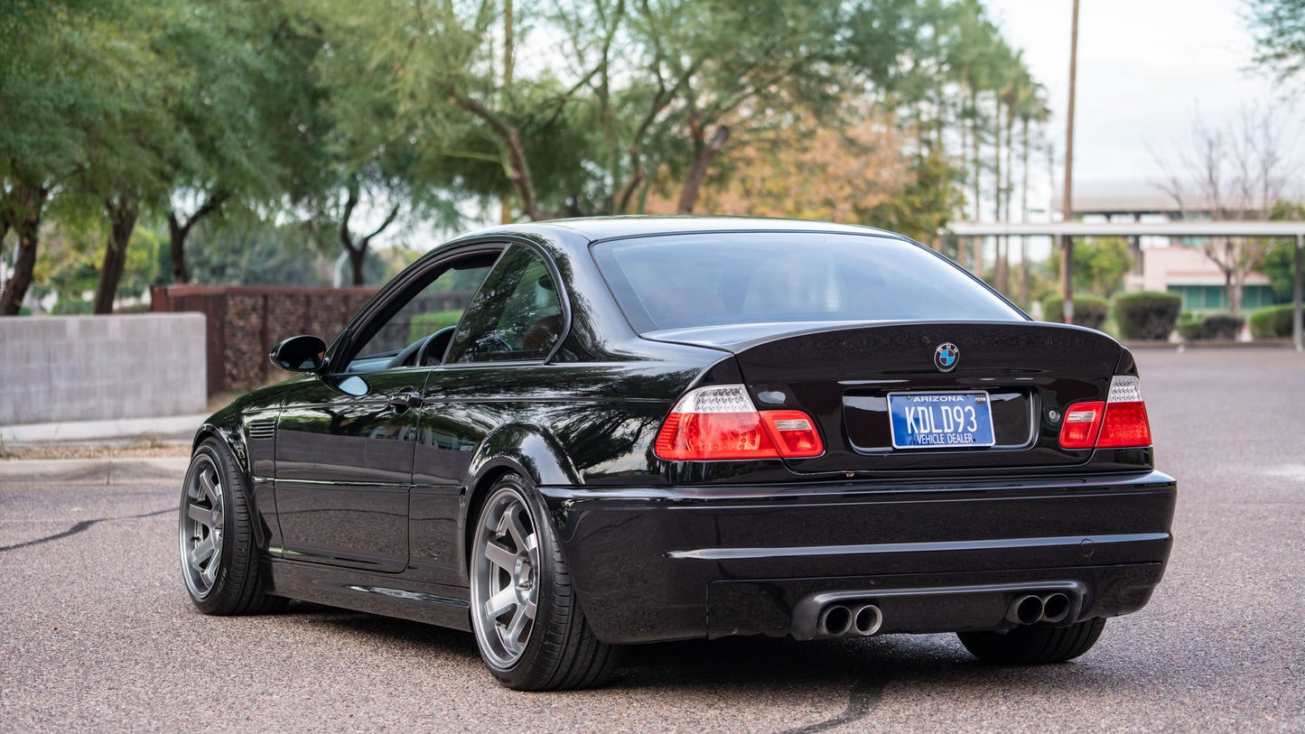 2002 BMW M3 – Jet Black / Cinnamon Interior | 6-Speed Manual | Tastefully Upgraded | SOLD
