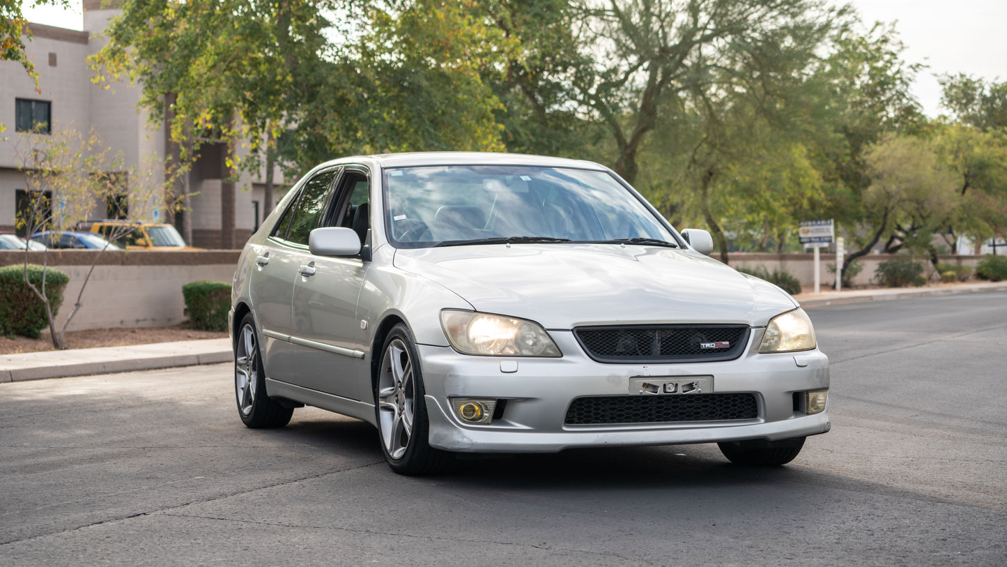2001 Toyota Altezza – Millennium Silver Metallic | 6-Speed Manual | BEAMS Powered