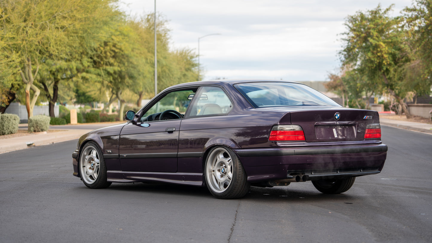 1995 BMW M3 – Daytona Violet / Dove Grey Vader | 5-Speed Manual | Dinan Supercharged