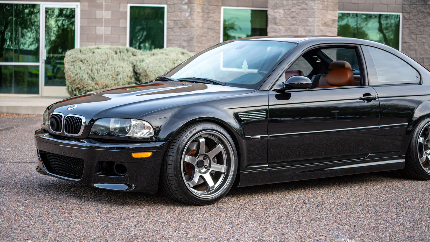 2002 BMW M3 – Jet Black / Cinnamon Interior | 6-Speed Manual | Tastefully Upgraded | SOLD