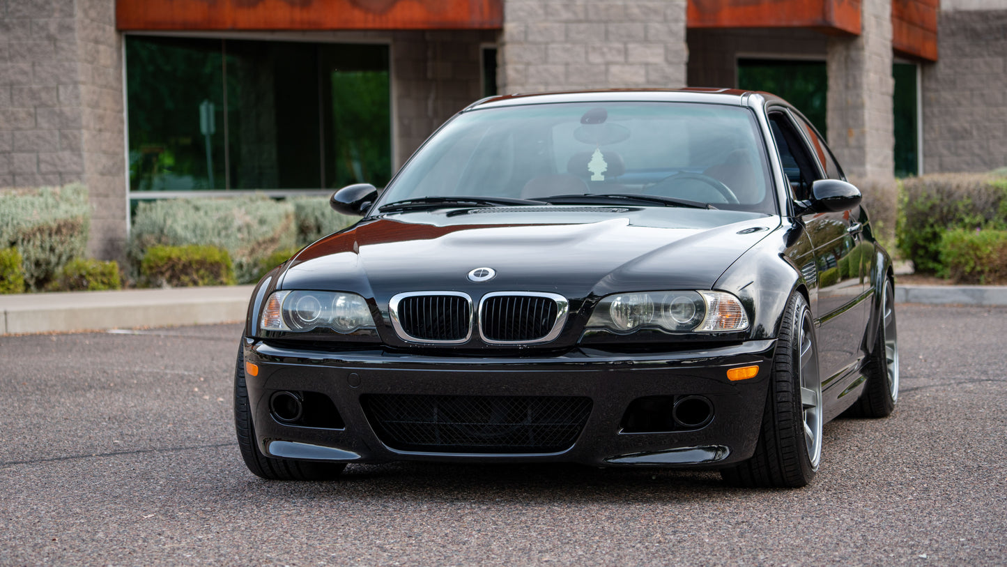 2002 BMW M3 – Jet Black / Cinnamon Interior | 6-Speed Manual | Tastefully Upgraded | SOLD