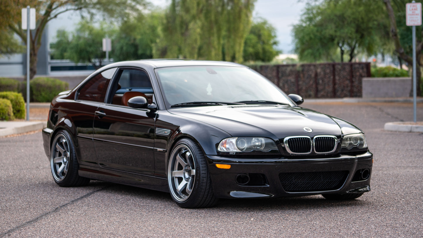 2002 BMW M3 – Jet Black / Cinnamon Interior | 6-Speed Manual | Tastefully Upgraded | SOLD