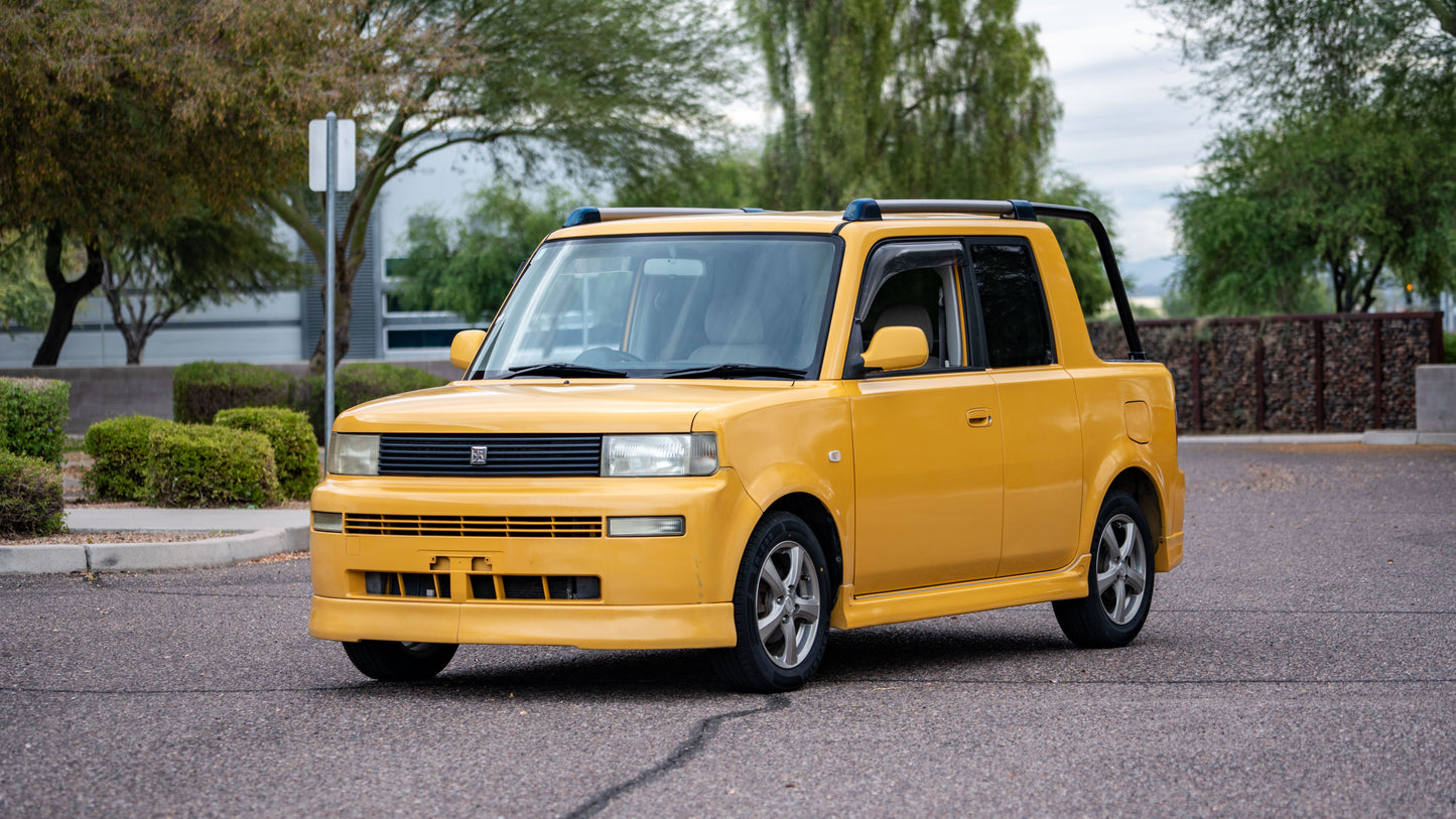 2001 Toyota bB OpenDeck – Yellow | JDM Utility Pickup | Rare Configuration