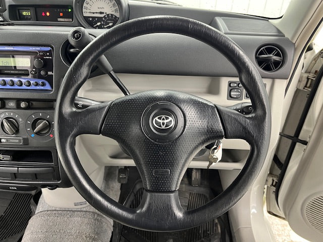 2001 Toyota bB Open Deck | White (068) | 57,000 KM | Pending Sale